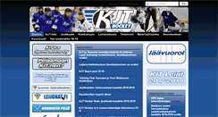 Desktop Screenshot of kjthockey.fi